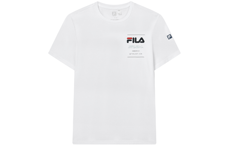 

Футболка мужская белая Fila, цвет Jade White