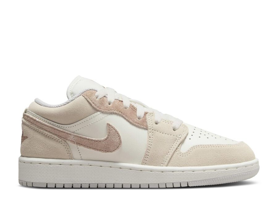 

Кроссовки Air Jordan Jordan 1 Low SE GS, цвет Sail Archaeo Brown