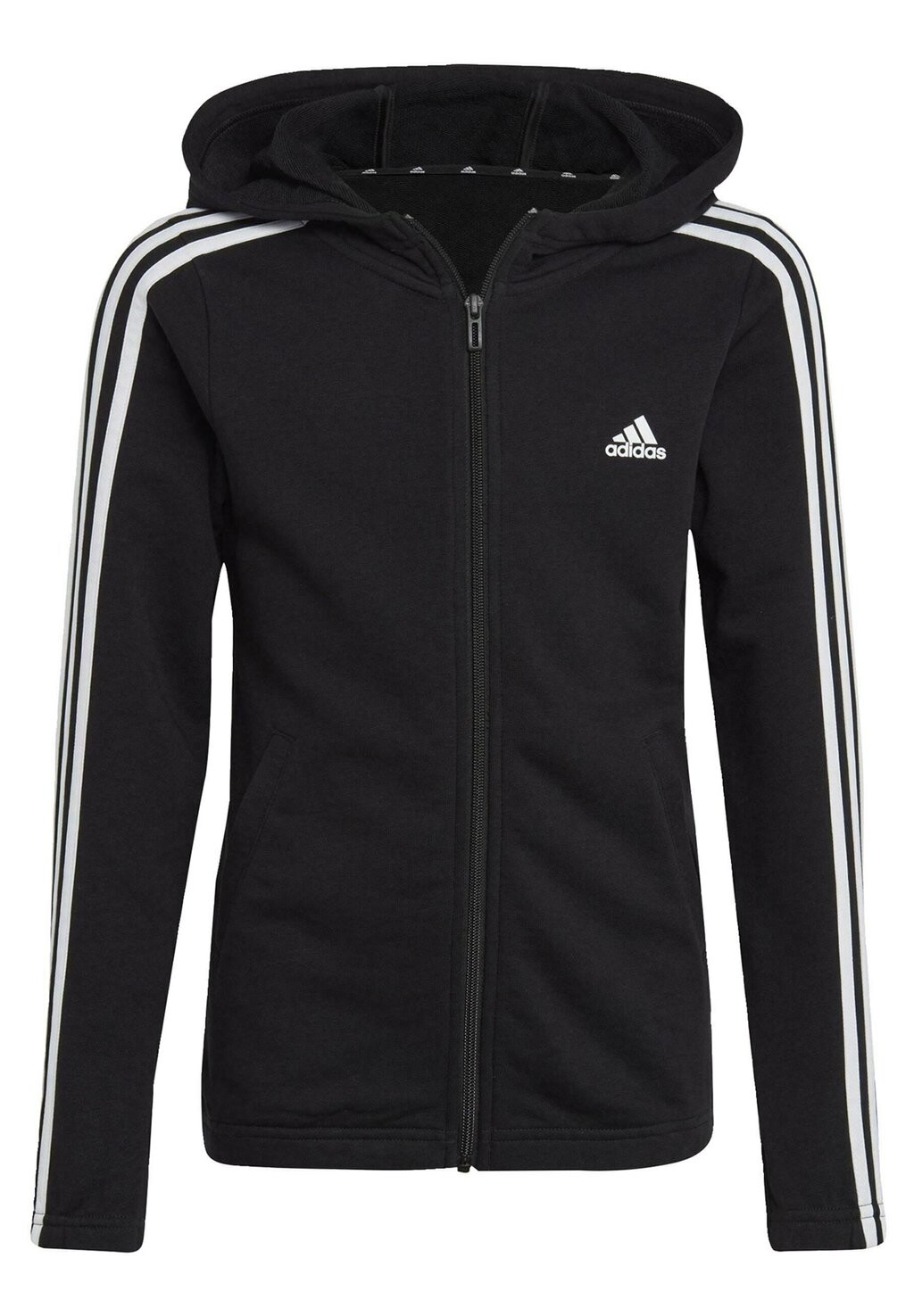 

Толстовка на молнии Essentials adidas Sportswear, цвет black white