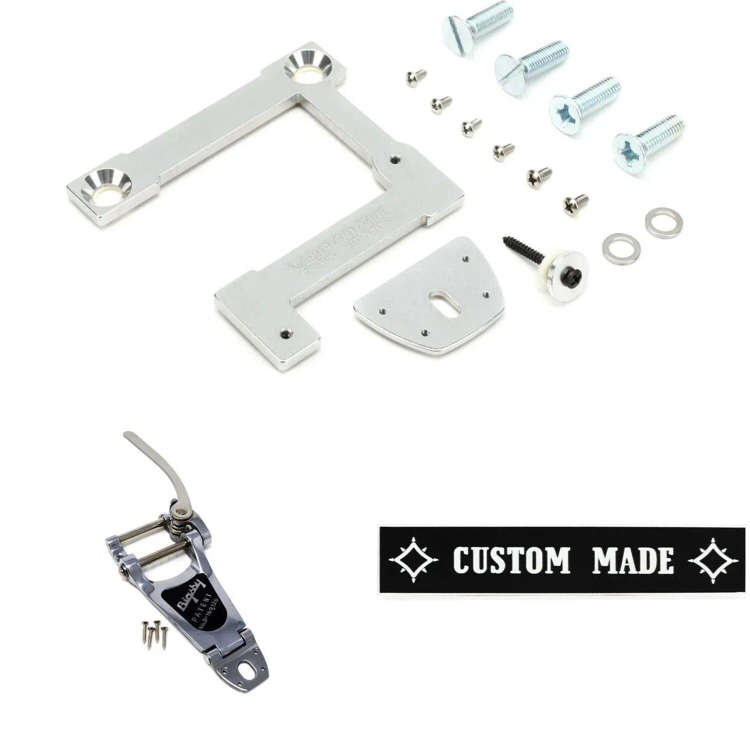

Система крепления Vibramate V7-335 и хвостовик Bigsby B7 Vibrato для Gibson ES-335