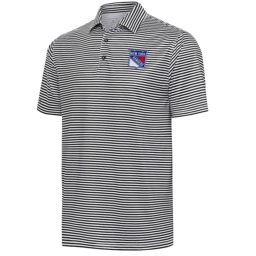 

Поло с коротким рукавом Antigua New York Rangers, черный