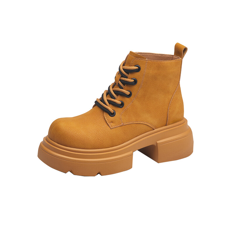 

Ботинки Martin Boot женские Nrdrofficial, цвет Yellow with cotton
