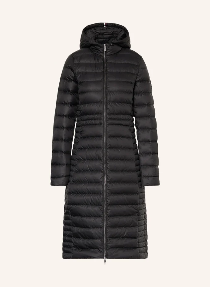 

Легкий пуховик со съемным капюшоном Tommy Hilfiger, черный