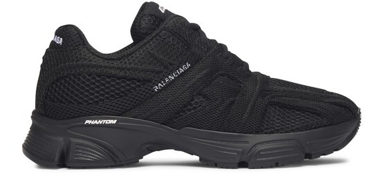 

Призрачные кроссовки Balenciaga, черный