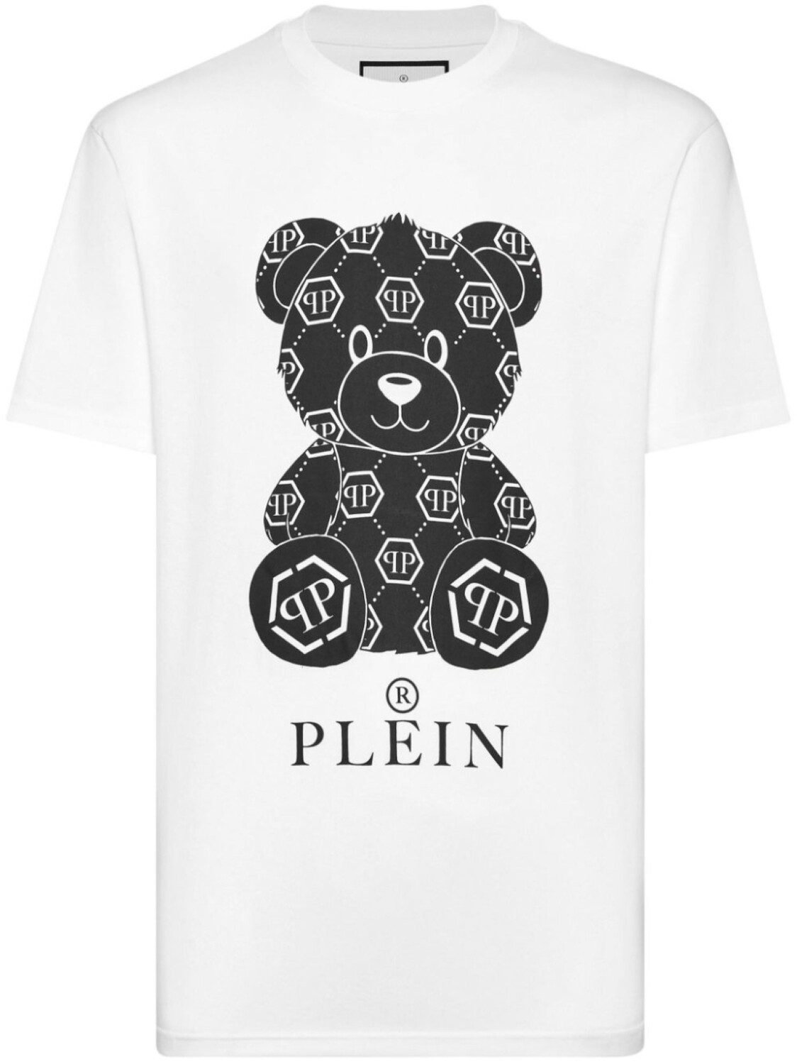 

Philipp Plein футболка с круглым вырезом Teddy Bear, белый