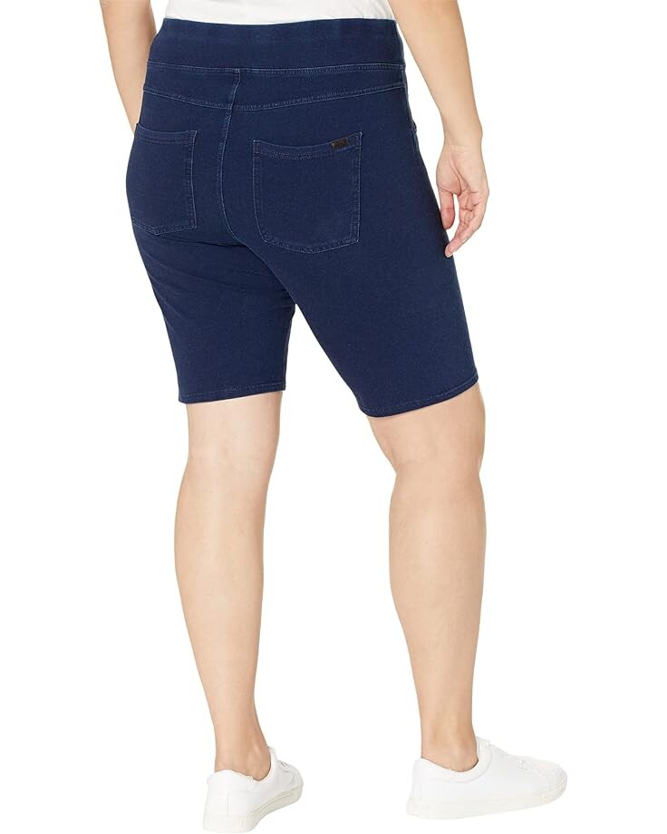 

Шорты HUE Game Changing Hi-Rise Bermuda Shorts, цвет Dark Rinse Wash