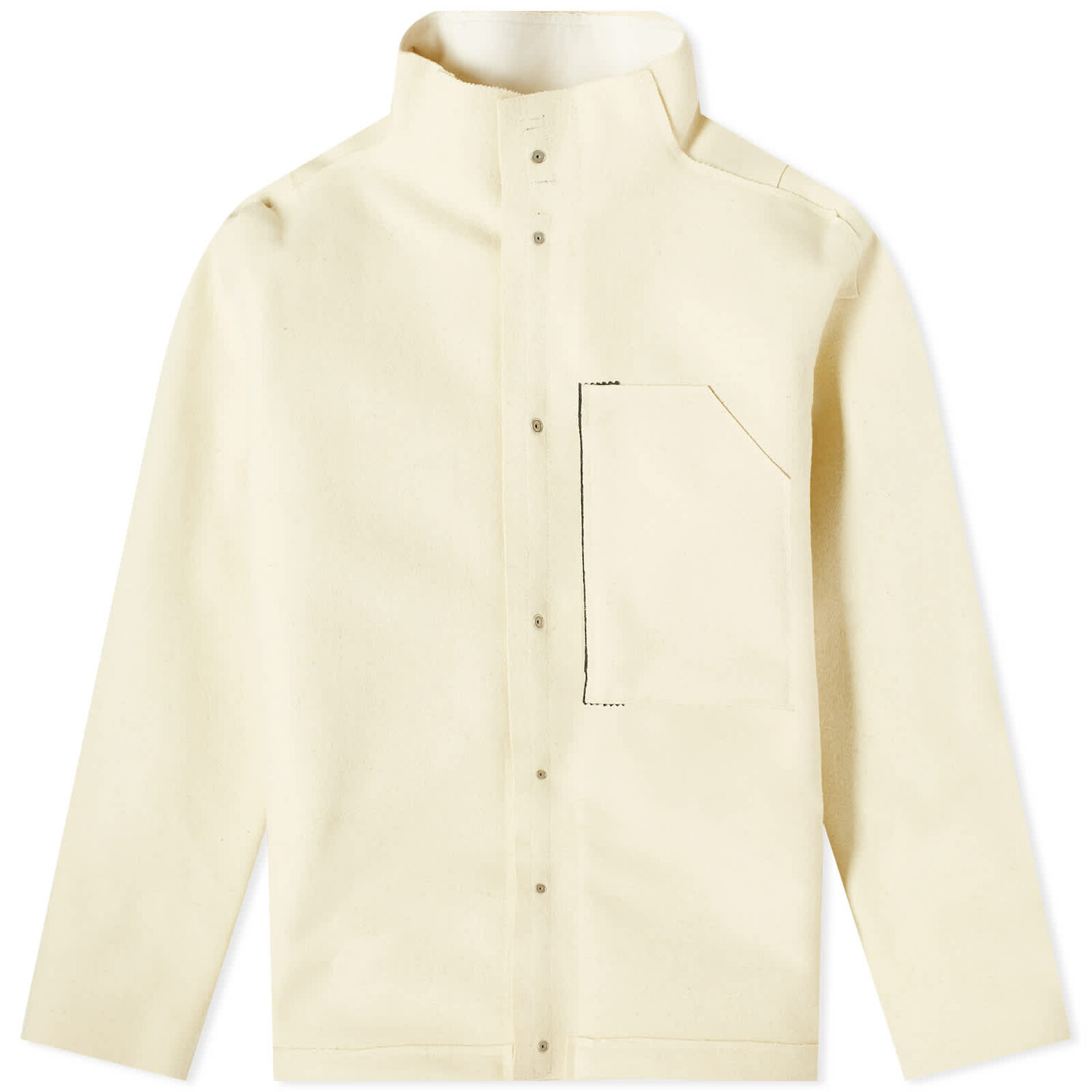 

Куртка Acronym Burel Wool Softshell, белый