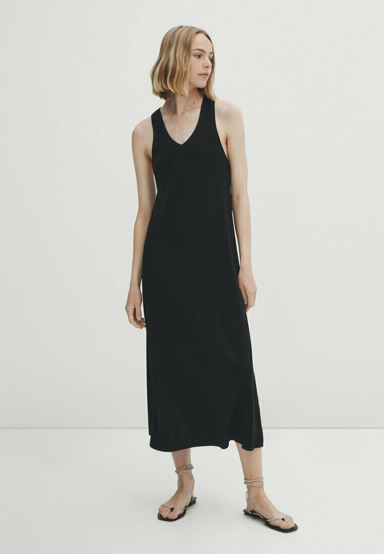 

Повседневное платье Massimo Dutti, черный