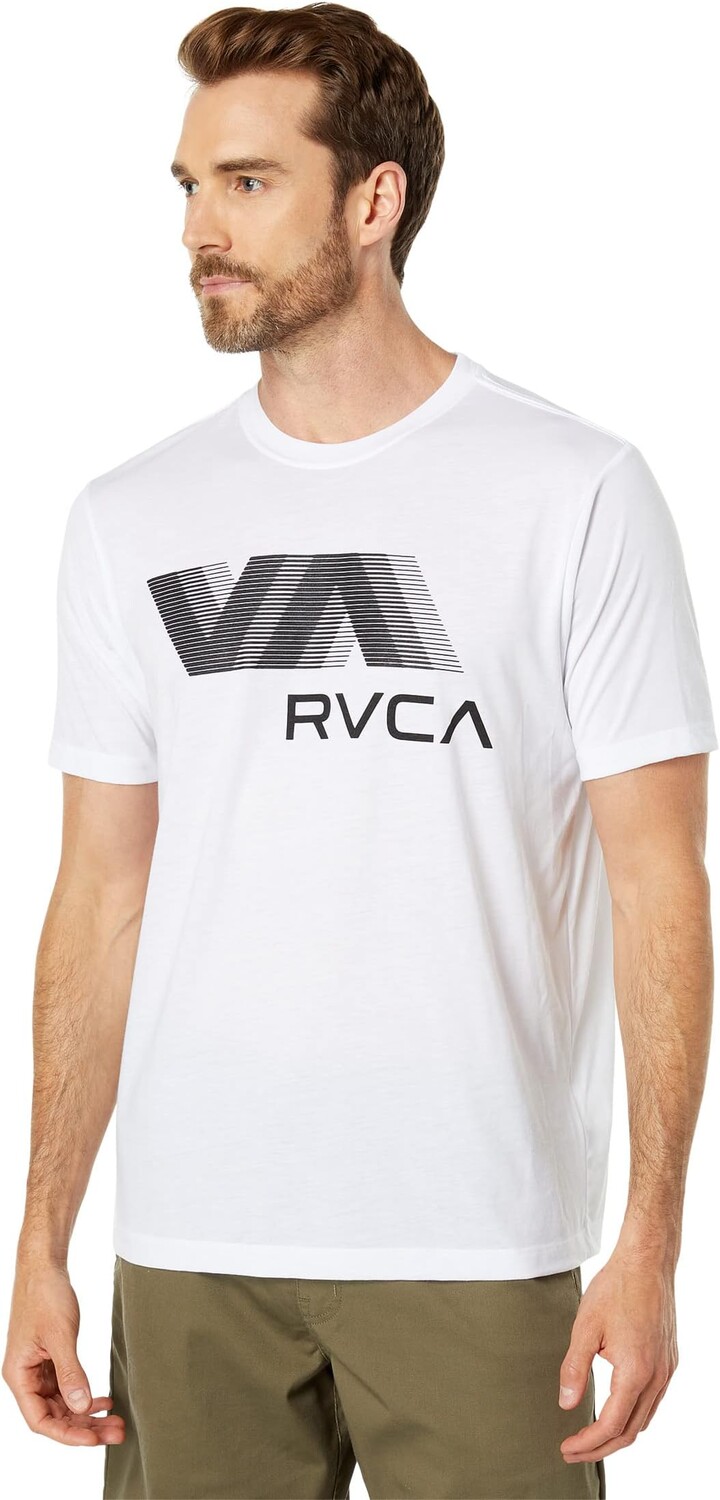

Футболка VA RVCA Blur S/S, белый