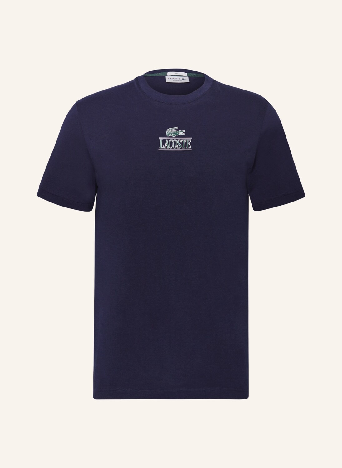 

Футболка LACOSTE, темно-синий