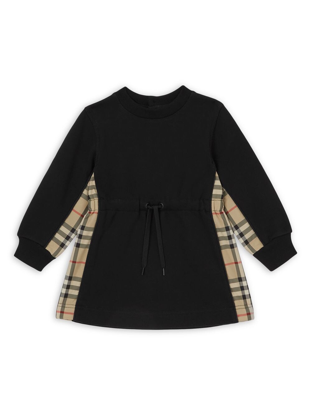 

Платье в клетку Nolen для новорожденных и маленьких девочек Burberry, черный