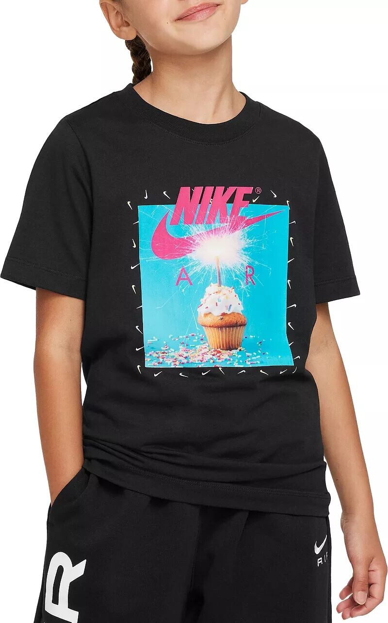 

Футболка с графическим рисунком Nike Youth Sportswear Air, черный