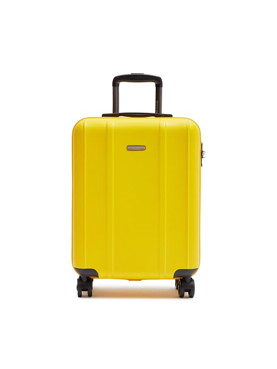 Чемодан ручной клади Wittchen, желтый чемодан ручной клади wittchen желтый