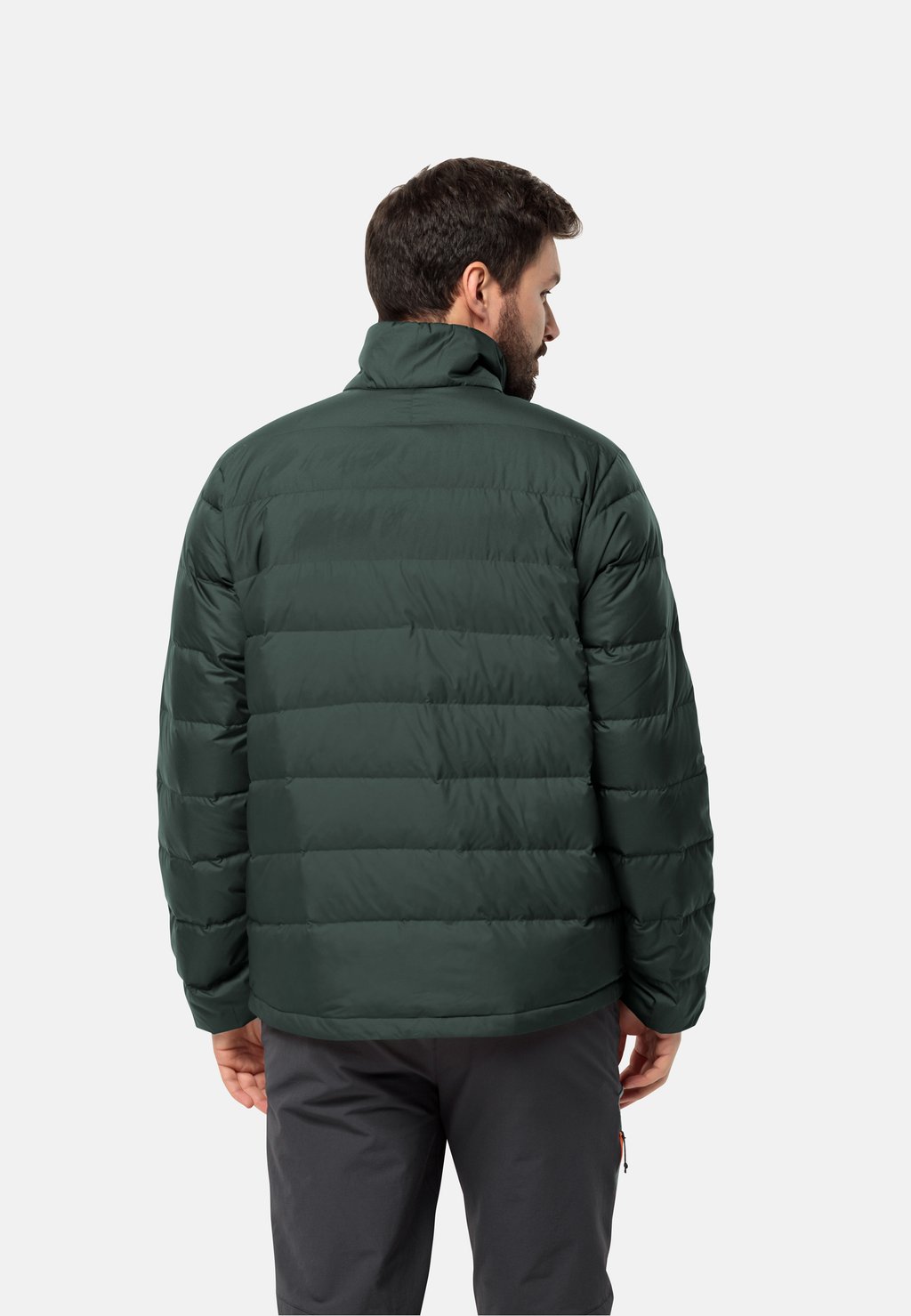 

Пуховик ATHER Jack Wolfskin, цвет black olive