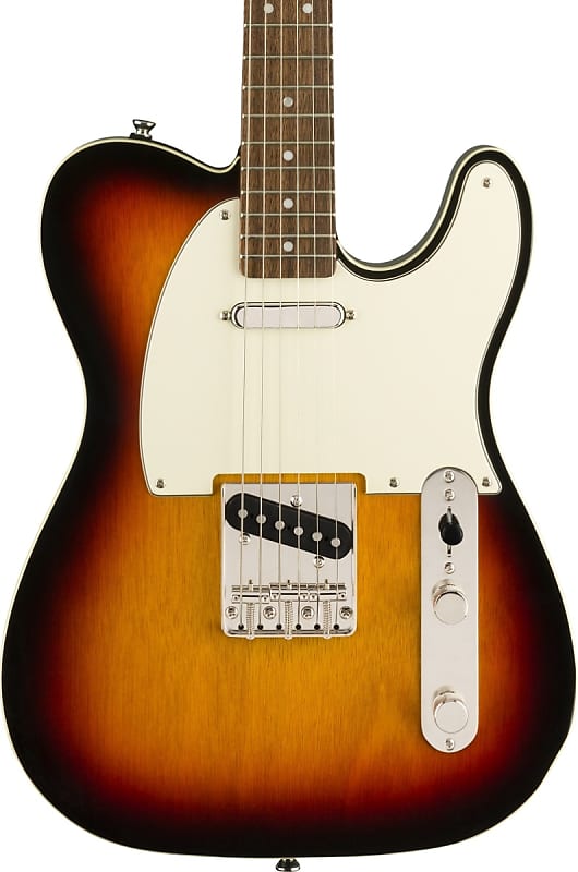 Электрогитара Squier Classic Vibe '60s Custom Telecaster Electric Guitar Laurel FB, 3-Color Sunburst