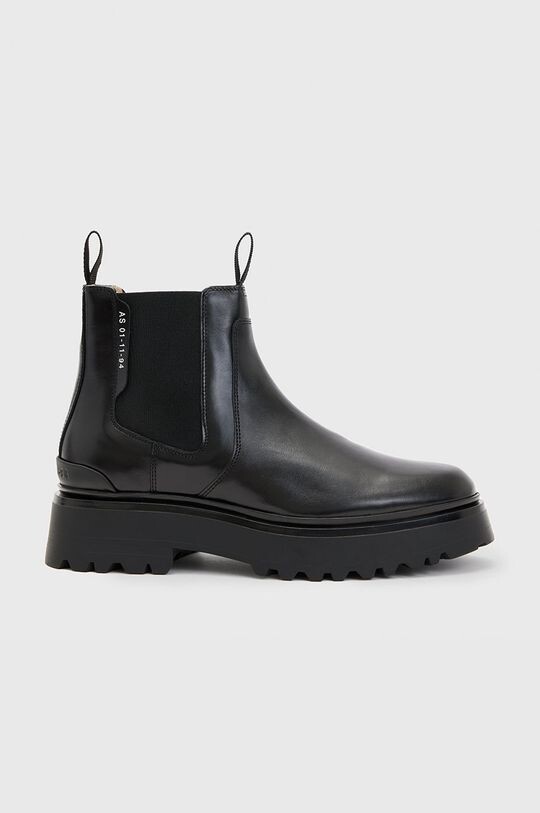 

Кожаные ботильоны Arlo AllSaints, черный