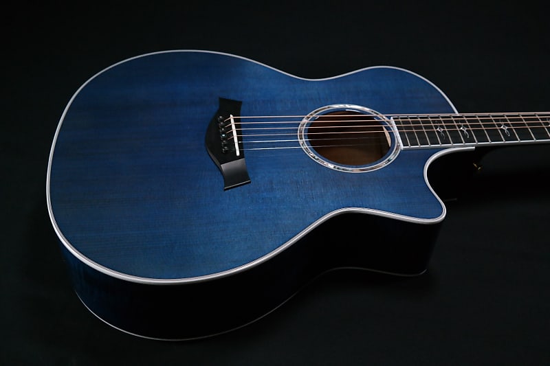 Акустическая гитара Taylor Special Edition 614ce - Super Limited - Pacific Blue 069