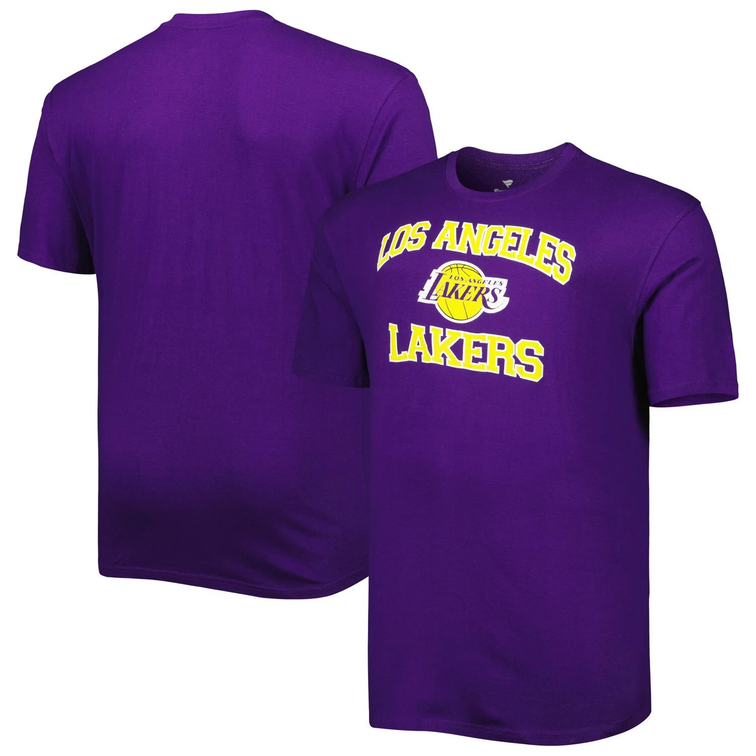 цена Мужская фиолетовая футболка Los Angeles Lakers Big & Tall Heart & Soul