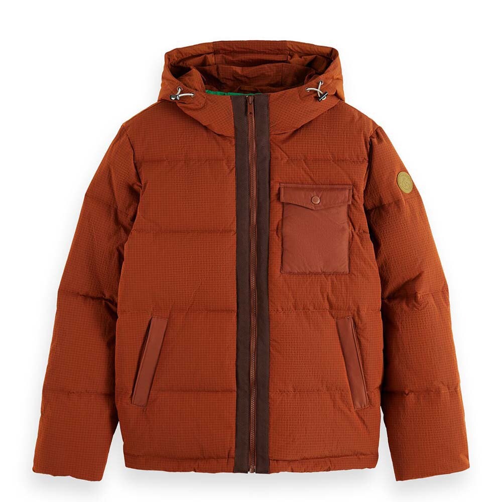 

Пуховик Scotch & Soda 174383, коричневый