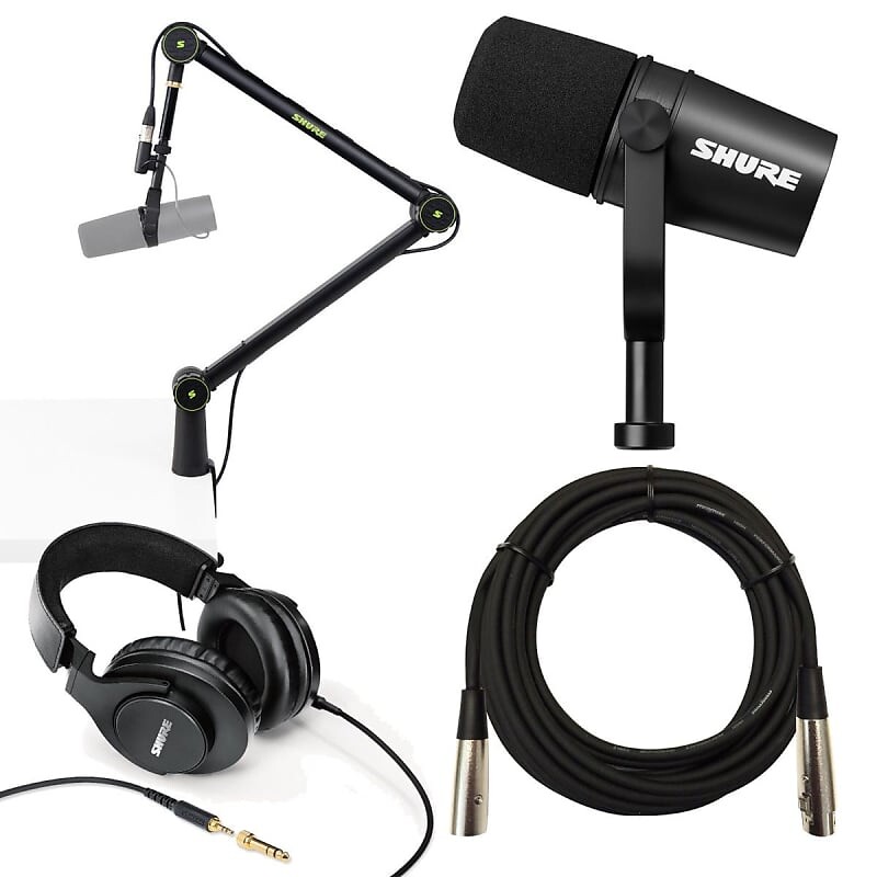 

Микрофон Shure MV7X Cardioid Dynamic Podcast Microphone