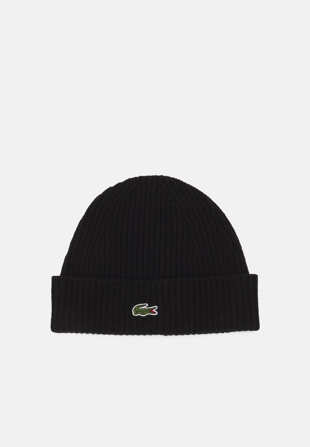 

Шапка-бини Lacoste, черная