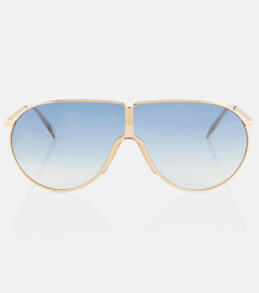 Солнцезащитные очки-авиаторы Stella McCartney, золотой