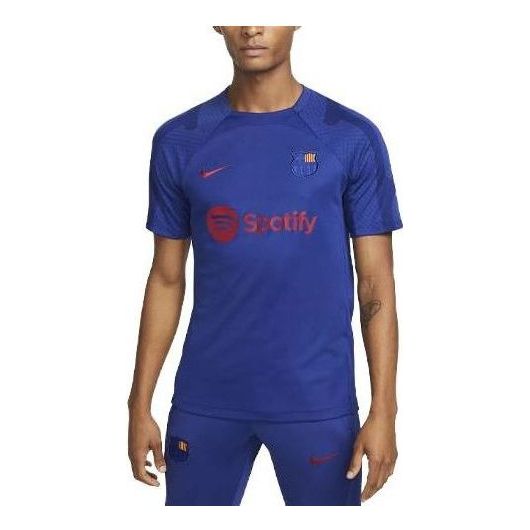Футболка Nike FC Barcelona Strike Logo Tee 'Blue', синий