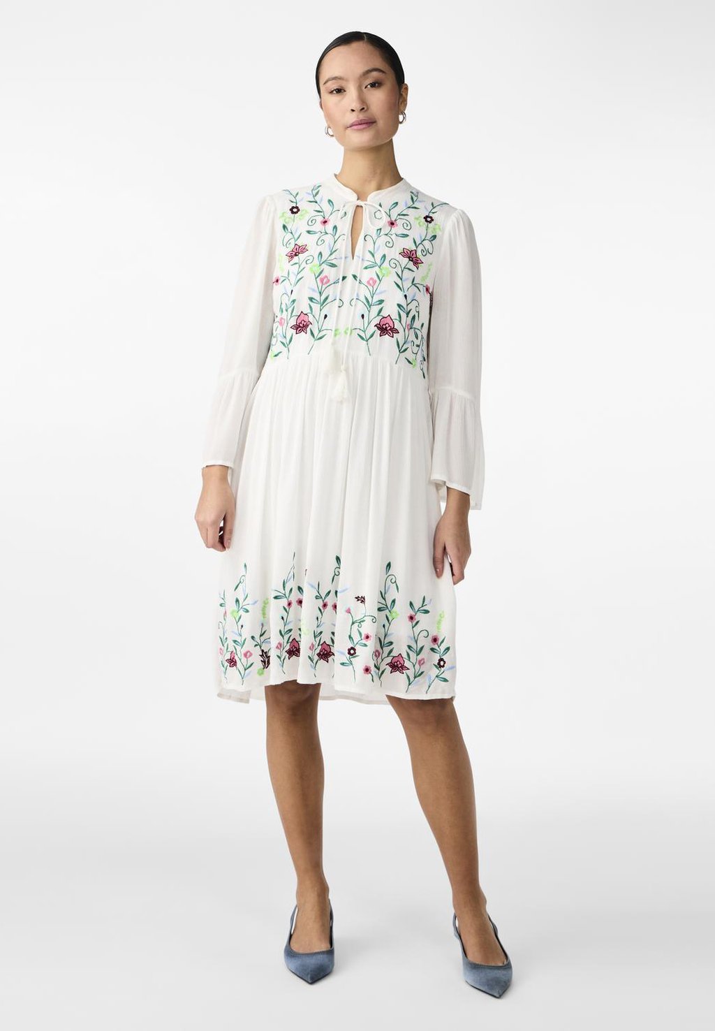 

Дневное платье Yaschella 3/4 Tunic Dress YAS, звездно-белое