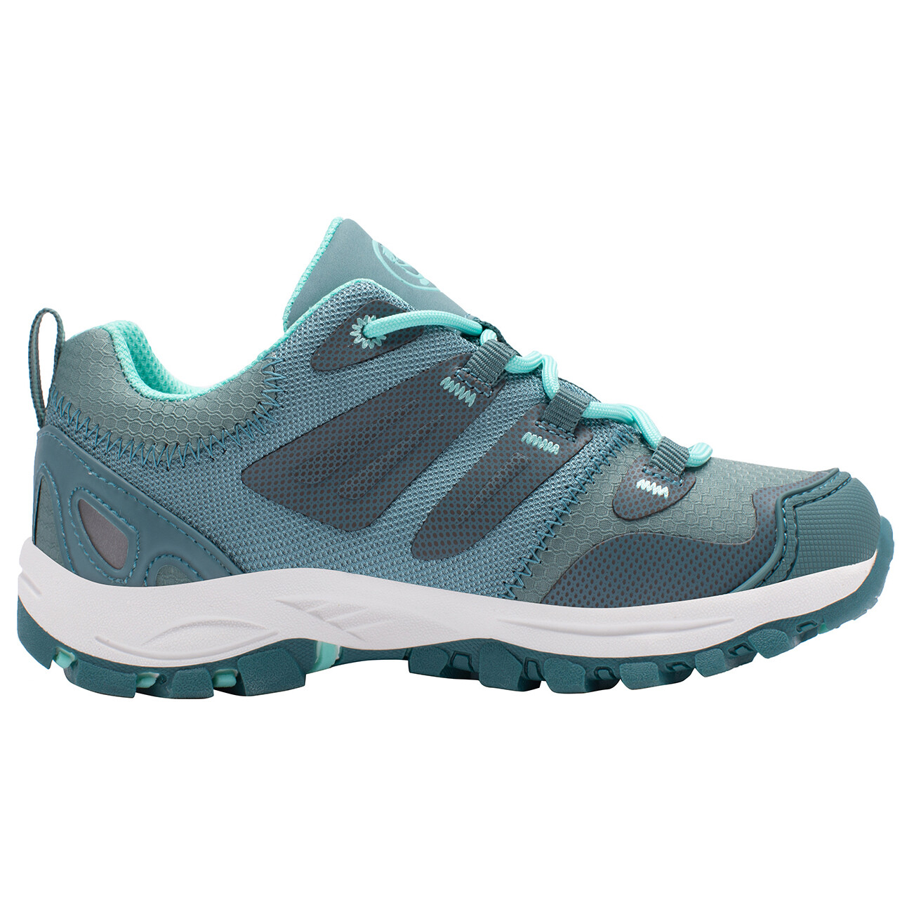 

Мультиспортивная обувь Trollkids Kid's Rondane Hiker Low, цвет Glacier Green/Teal