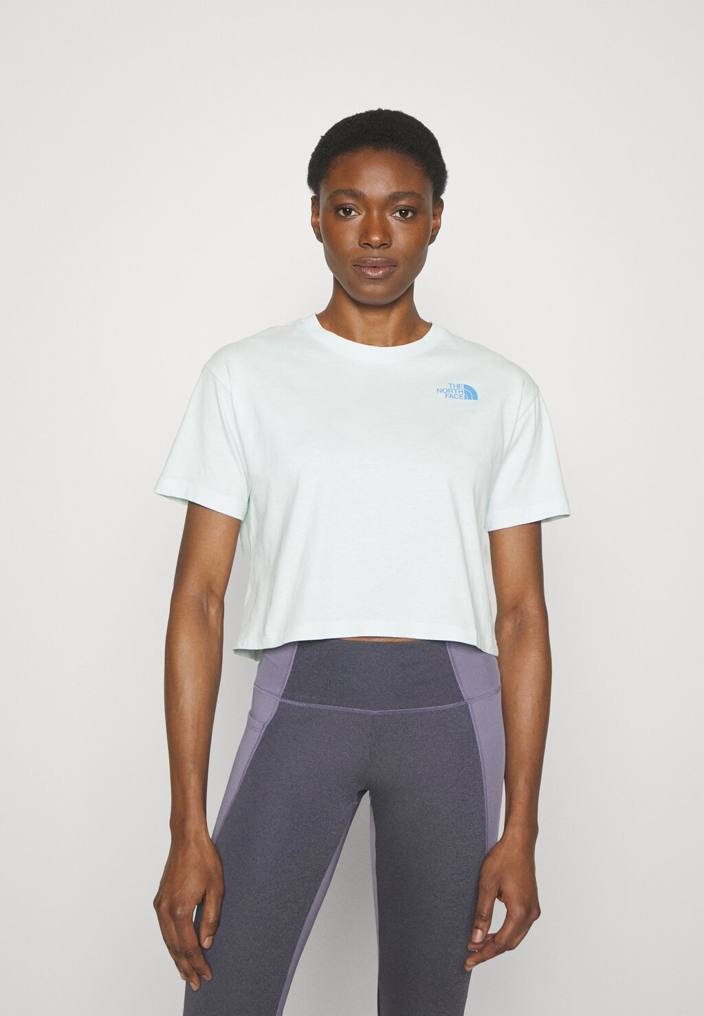 

Футболка с принтом The North Face, синий