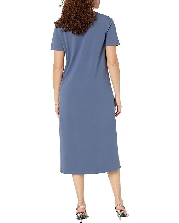

Платье Eileen Fisher Petite Crew Neck Dress, цвет Dusk