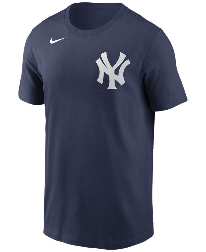 

Мужская футболка New York Yankees с надписью-галочкой Nike, синий