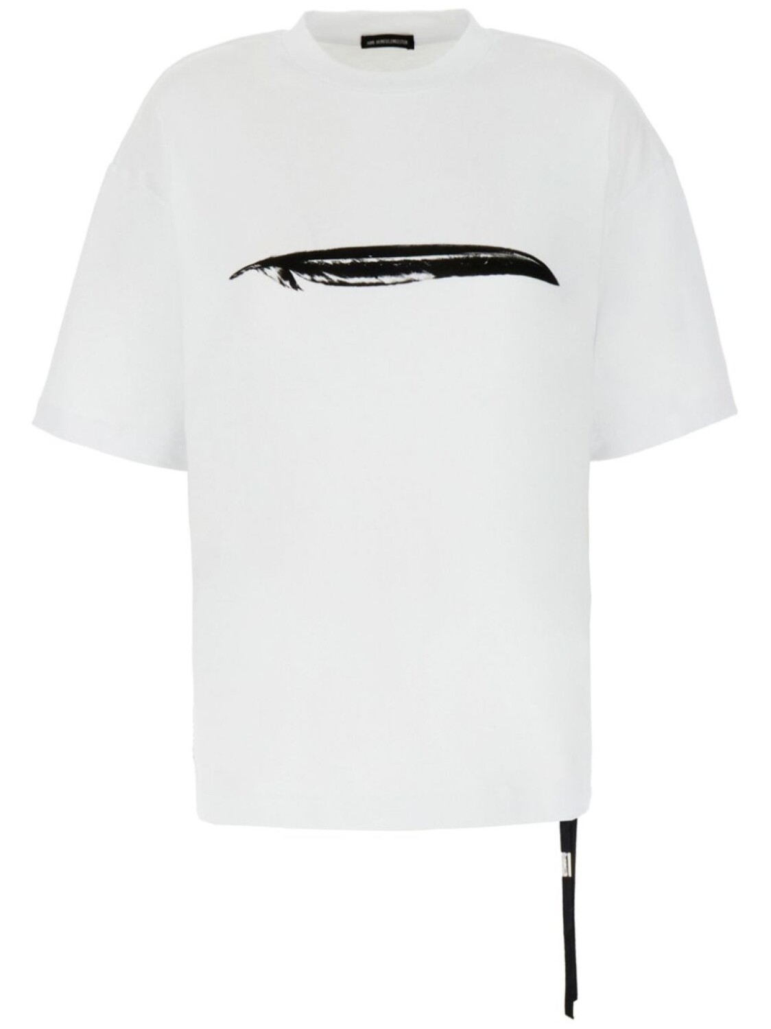 

Хлопковая футболка Ann Demeulemeester, белый