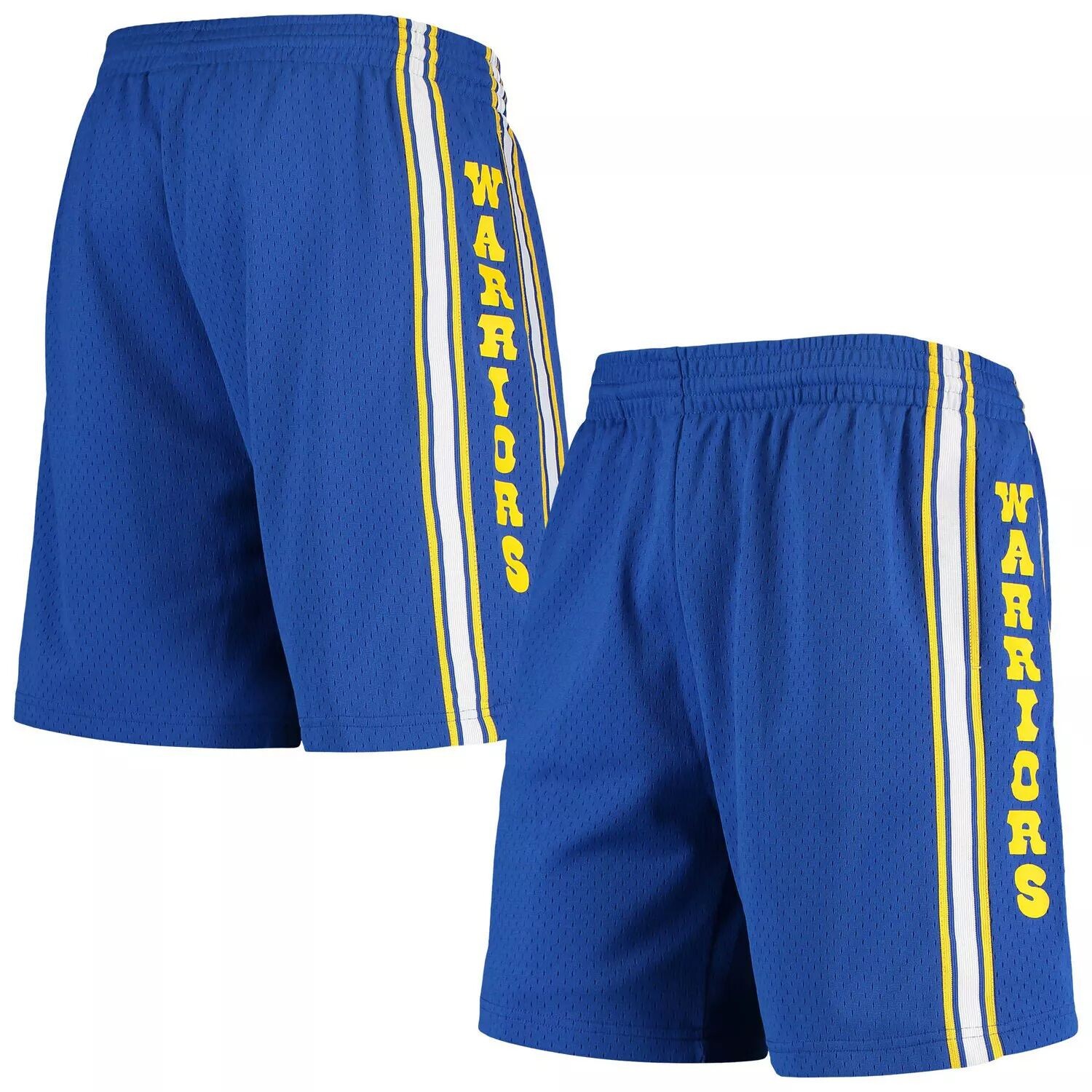 

Мужские шорты Swingman с логотипом Mitchell & Ness Royal Golden State Warriors Hardwood Classics Primary Logo