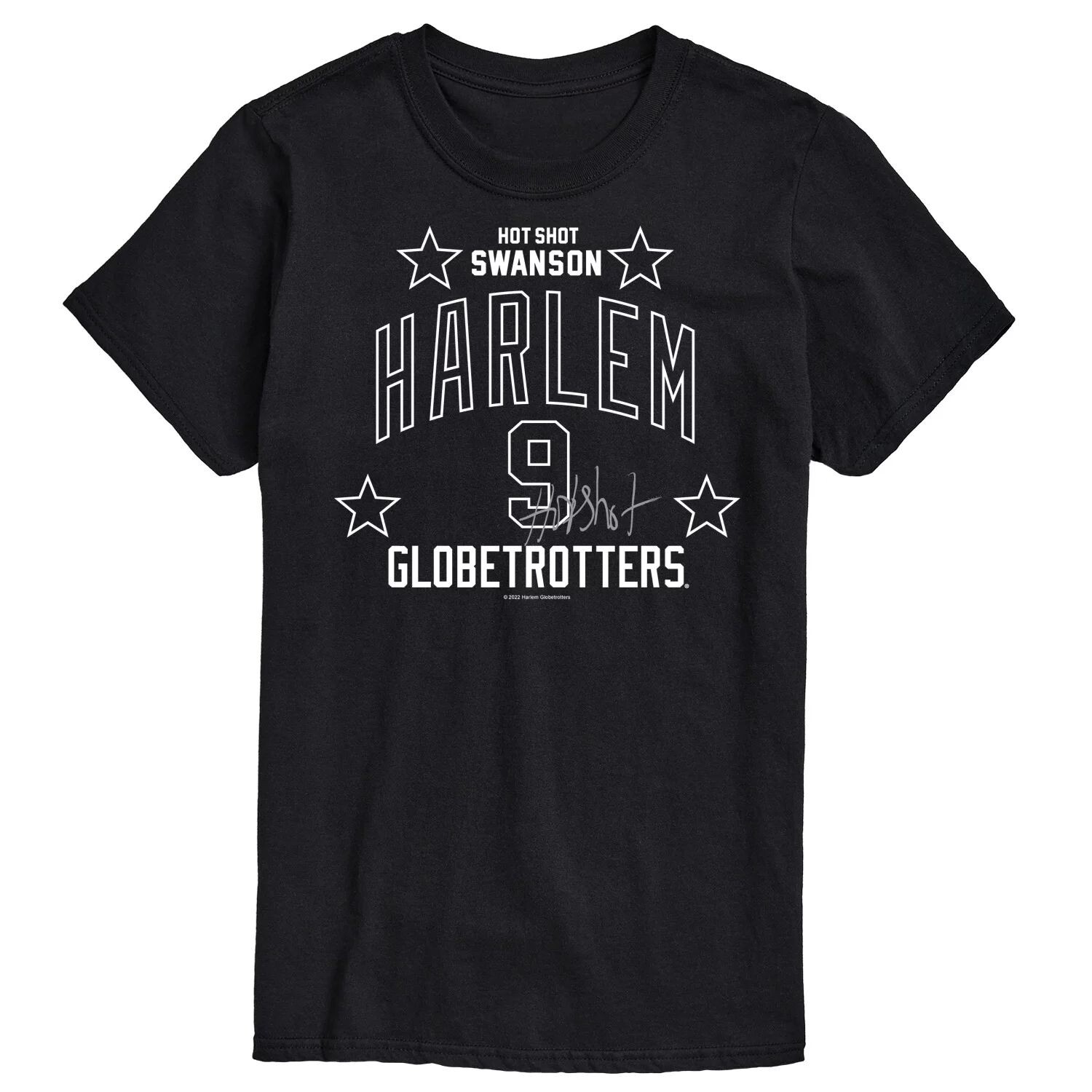 

Футболка Big & Tall Harlem Globetrotter Swanson 9 License, черный