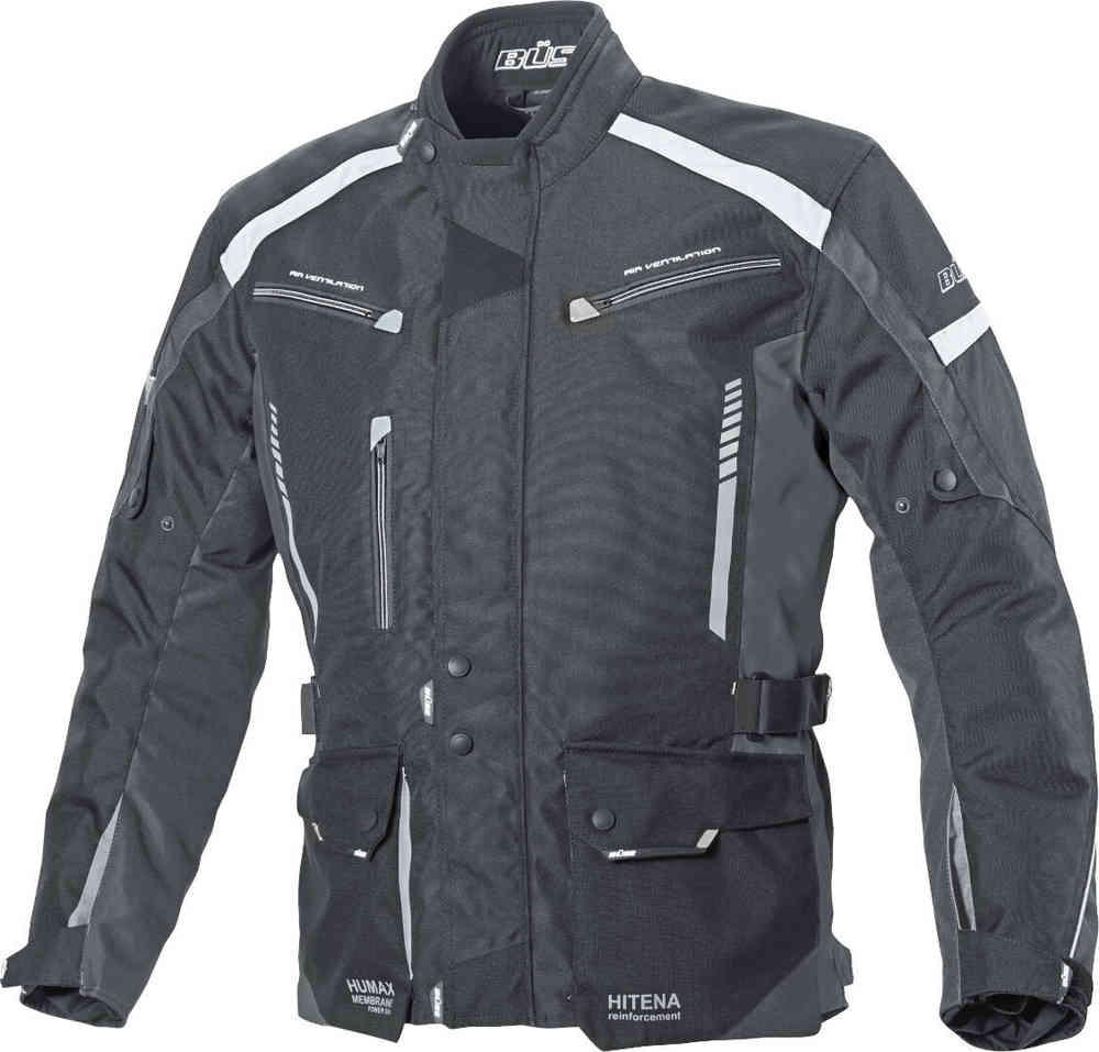 Мотоциклетная текстильная куртка Torino II Büse, черно-белый мотоциклетная текстильная куртка torino ii büse черный темно серый