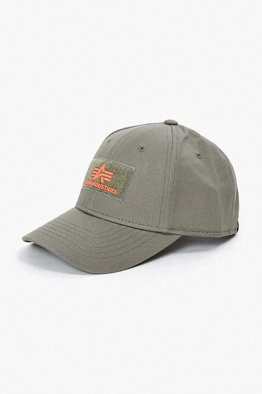 

Хлопковая бейсболка VLC Cap II Alpha Industries, зеленый