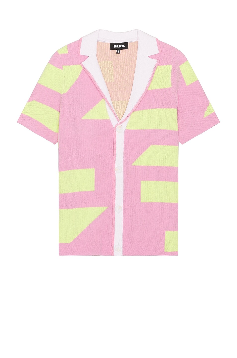 

Рубашка Ser.O.Ya Lei, цвет Stripe Pink & Green