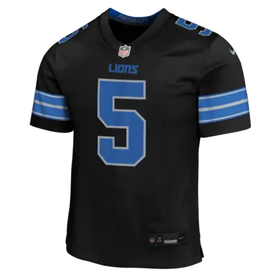 

Джерси Nike David Montgomery Detroit Lions, черный