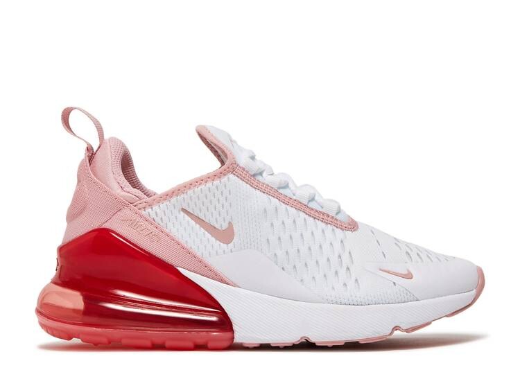 

Кроссовки Nike AIR MAX 270 GS 'WHITE PINK GLAZE', белый
