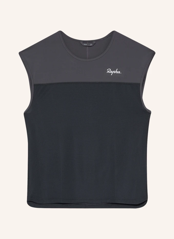 

Велосипедная майка trail lightweight из сетки Rapha, черный