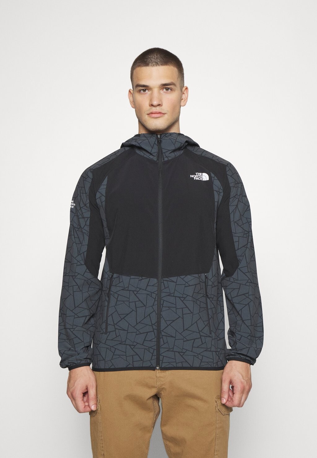 

Ветровка ПОЛНАЯ МОЛНИЯ The North Face, черный