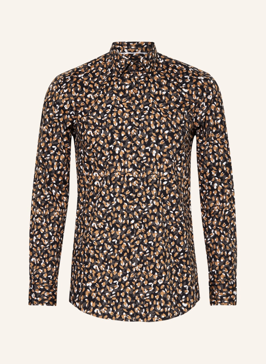 

Рубашка BOSS HANK Slim Fit, черный