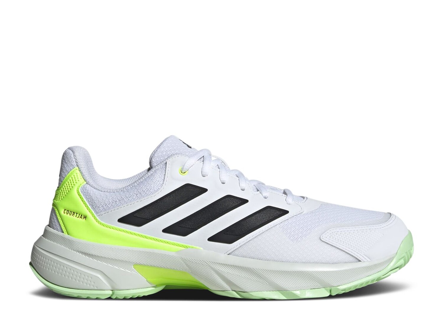 

Кроссовки adidas Courtjam Control 3 'White Lucid Lemon', белый