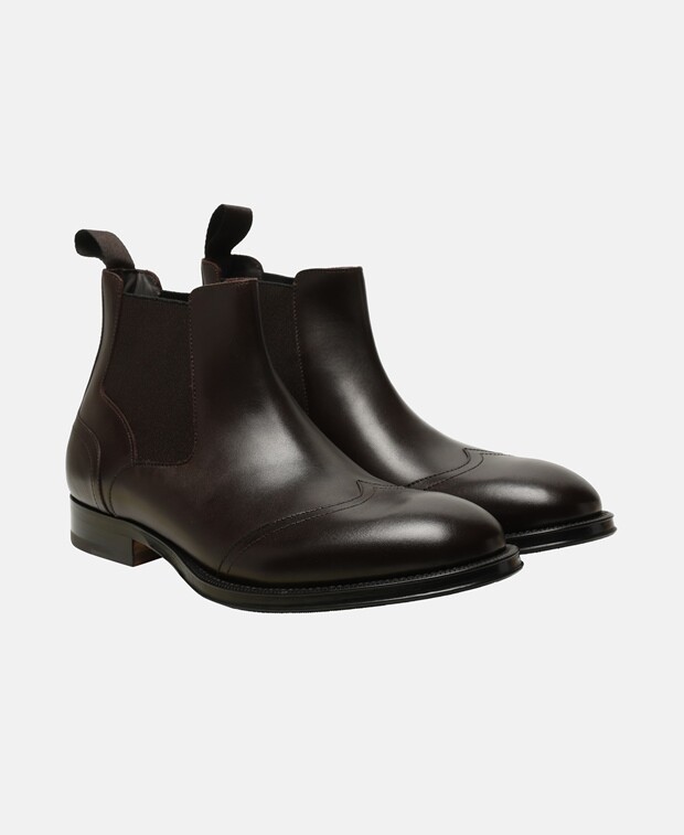 

Ботинки челси Pollini, коричневый