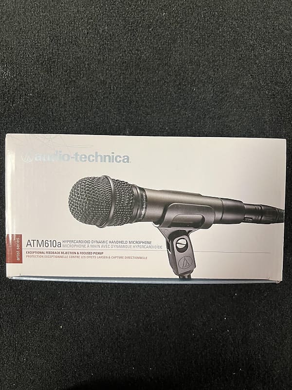 Микрофон Audio-Technica ATM610a Handheld Hyper-Cardioid Dynamic Mic динамический микрофон audio technica atm610a handheld hyper cardioid dynamic mic