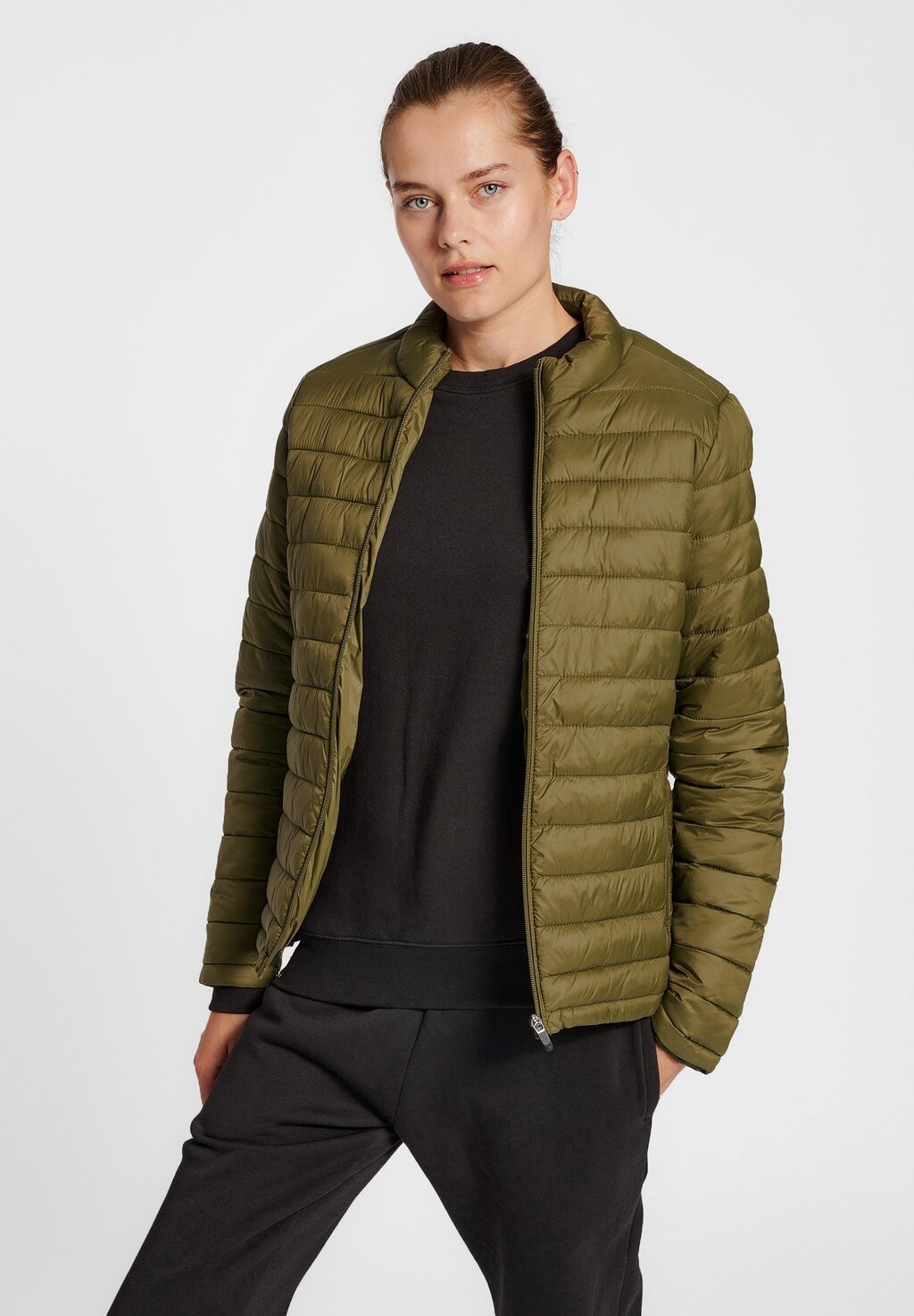 

Куртка Hummel, оливковый, Зеленый