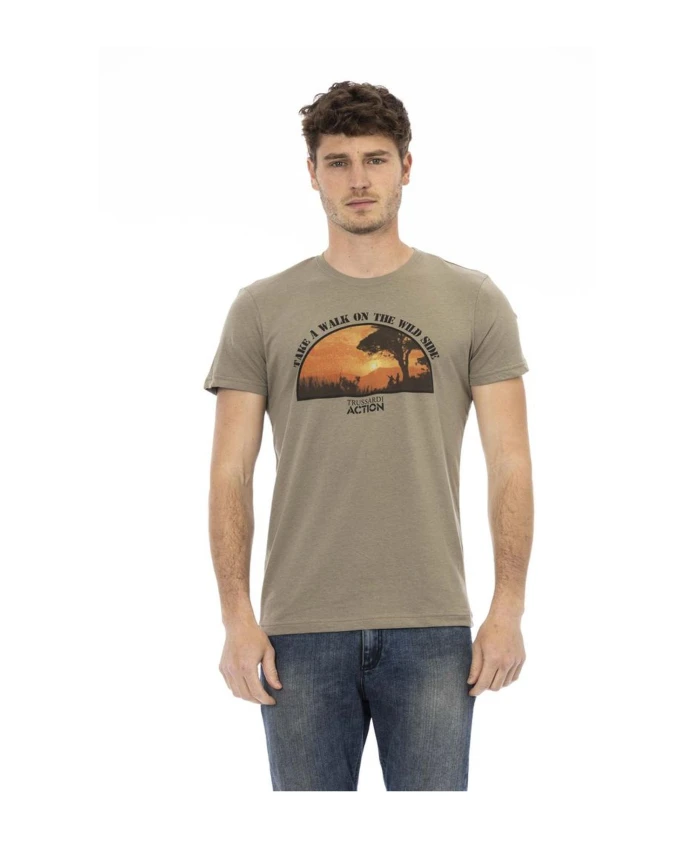 

Футболка Trussardi, зеленый
