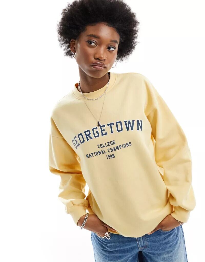

Желтый свитшот Daisy Street Georgetown