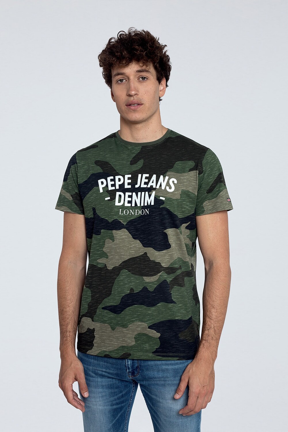 

Футболка мужская зеленая Pepe Jeans, зеленый